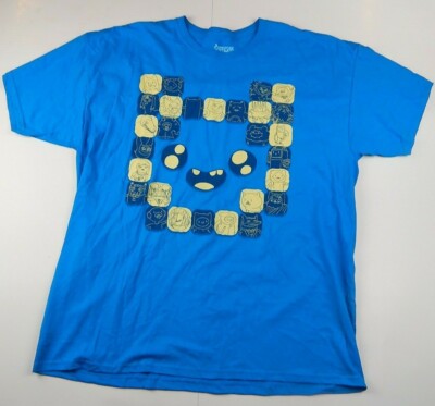 Lootwear Adventure Time Men's Graphic T-Shirt Blue Sizes L / 2XL Available