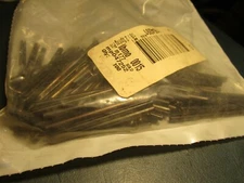 (90) 1/8" x 2" Plain Finish Steel Slotted Spring Pin