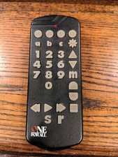 ONE FOR ALL Universal Remote Control w/Big Buttons For TV VCR DVD AUX URC 2086