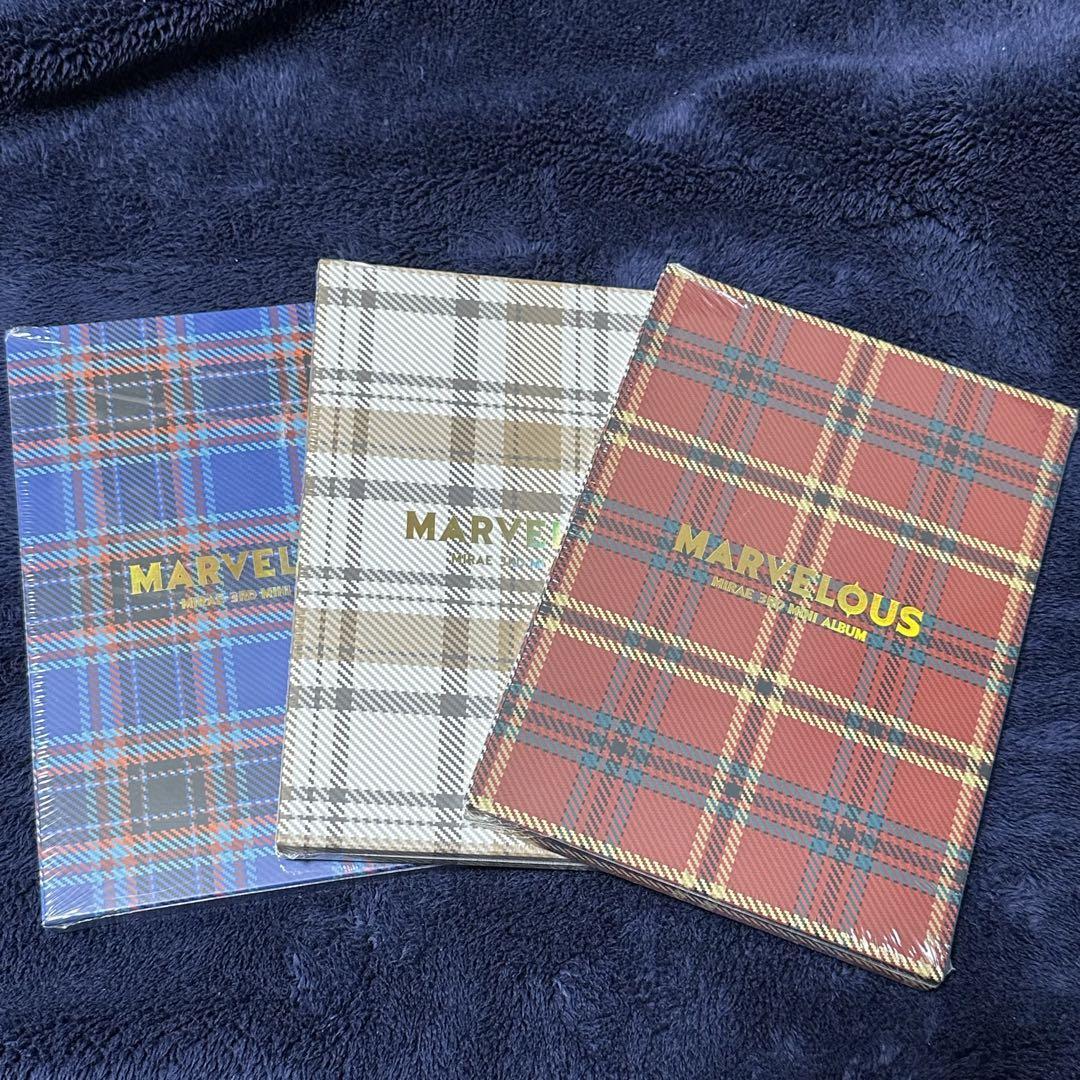 New unopened Mirae Marvelous album CD 3 piece set K-POP | eBay