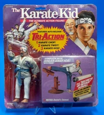 Remco Karate Kid Miyagi action figure Cobra Kai Miyagi Do MOC Vintage
