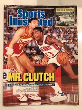 Isiah Thomas Sports Illustrated Magazine, May 18, 1987