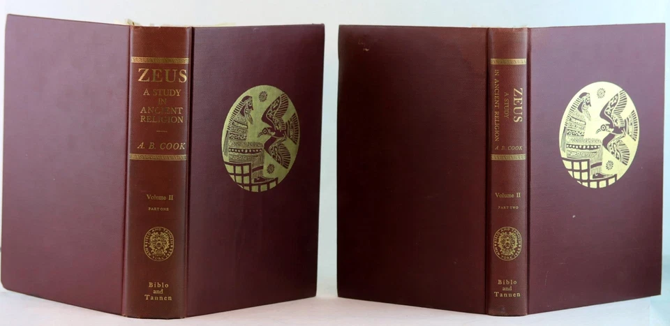 Arthur Cook Zeus A Study In Ancient Religion God Of The Bright & Dark Sky HC - Image 4 of 4