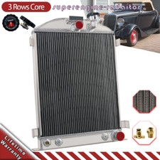 3row Radiator Fit 1933-34 Ford Model A Base Grill-shells Chopped Chevy Engine V8 3row Radiator Fit 1933-34 Ford Model A Base Grill-shells Chopped Chevy Engine V8