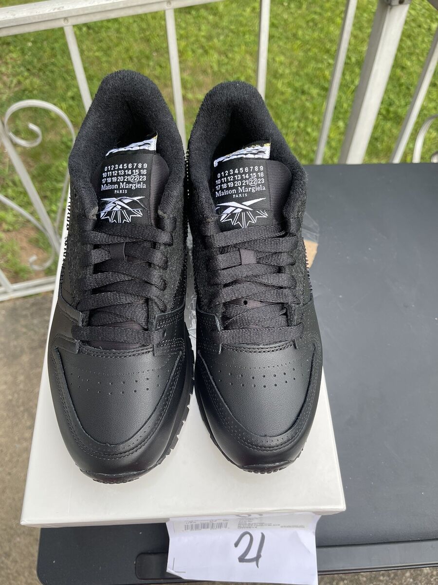 Reebok Maison Margiela x Classic Leather 'Memory Of - Black Reebok Maison Margiela x Classic Leather 'Memory Of - Black