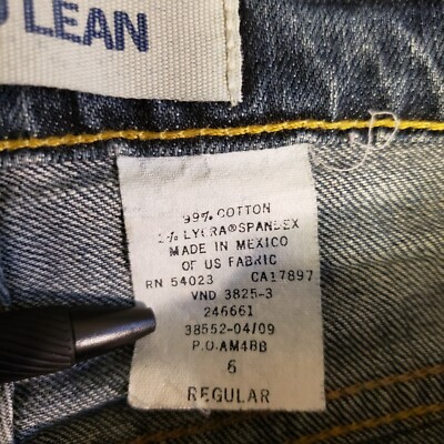LAO Gap Jeans Womens Size 6 Blue Long And Lean Low Rise Bootcut