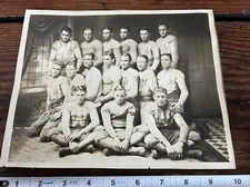 1929-30 Weatherford Texas High School Football Team Group Photograph