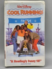 Cool Runnings VHS 1994 John Candy Jamaican Bobsled Team Comedy Disney Clamshell