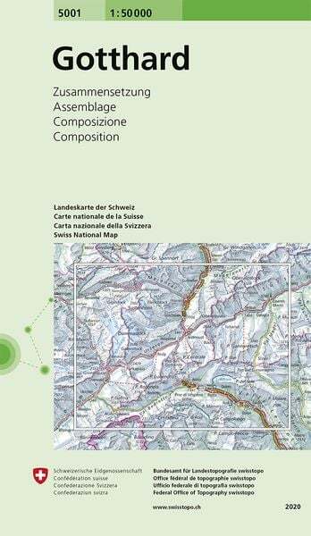 Thumbnail - Swisstopo 1 : 50 000 Gotthard