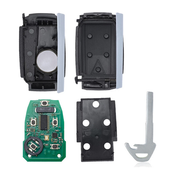 Boîtier De Clé De Voiture À 5 Boutons Smart Remote Pour Jaguar Xf Xfr - Foto 7