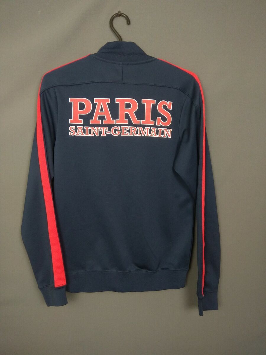 Paris Saint Germain Jacket Size SMALL Activewear Full Zip Paris Saint Germain Jacket Size SMALL Activewear Full Zip