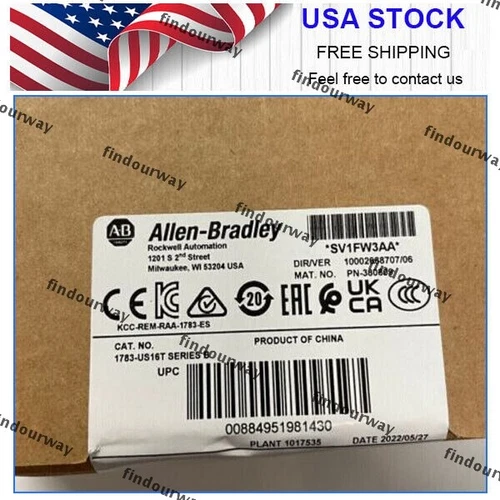 Allen-Bradley New1783-US16T Stratix 2000 Switch Unmanaged 16Port 1783 US16T US