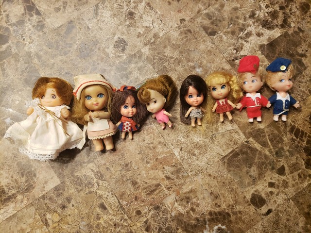 Vintage 60s Liddle Kiddles \u0026 Clone Doll 