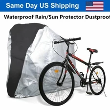US Waterproof Bicycle Cover Outdoor Rain/Sun Protector Cover for Bikes Dustproof