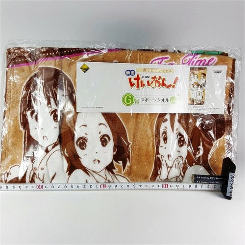 K-On! Sports Towel Banpresto Ichiban Kuji Premium Yui Ritsu Mio Azusa Tsugumi - Picture 2 of 4