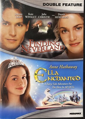 Finding Neverland/Ella Enchanted (DVD, 2-Disc Set, 2014)