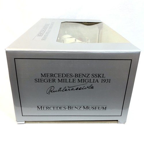 Mercedes-Benz SSKL Sieger Mille Miglia 1931 Rudolf Caracciola modelo escala 1:18 - Imagen 4 de 12