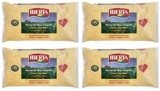 4 Pack of Iberia Yellow Corn Flour Meal Coarse Cornmeal Mix Cornbread 4 lbs Bags