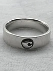Sterling 925 Silver Vintage Southwest Estate Ring Size 10.75 Weighs 7.3grams 6mm