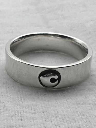 Sterling 925 Silver Vintage Southwest Estate Ring Size 10.75 Weighs 7.3grams 6mm