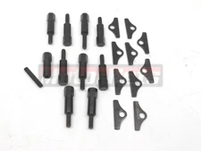 Buick 400 430 455 Black Valve Cover Bolt StudNut Hold down Mini Spreader Bar Tab