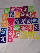 Various Vintage Lisa Frank Stencil Lot 90s