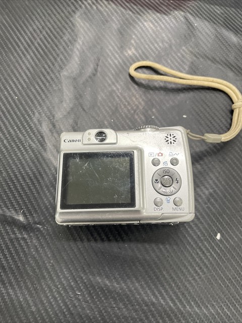 Canon Powershot A550 7 1mp Digital Camera Silver For Sale Online Ebay