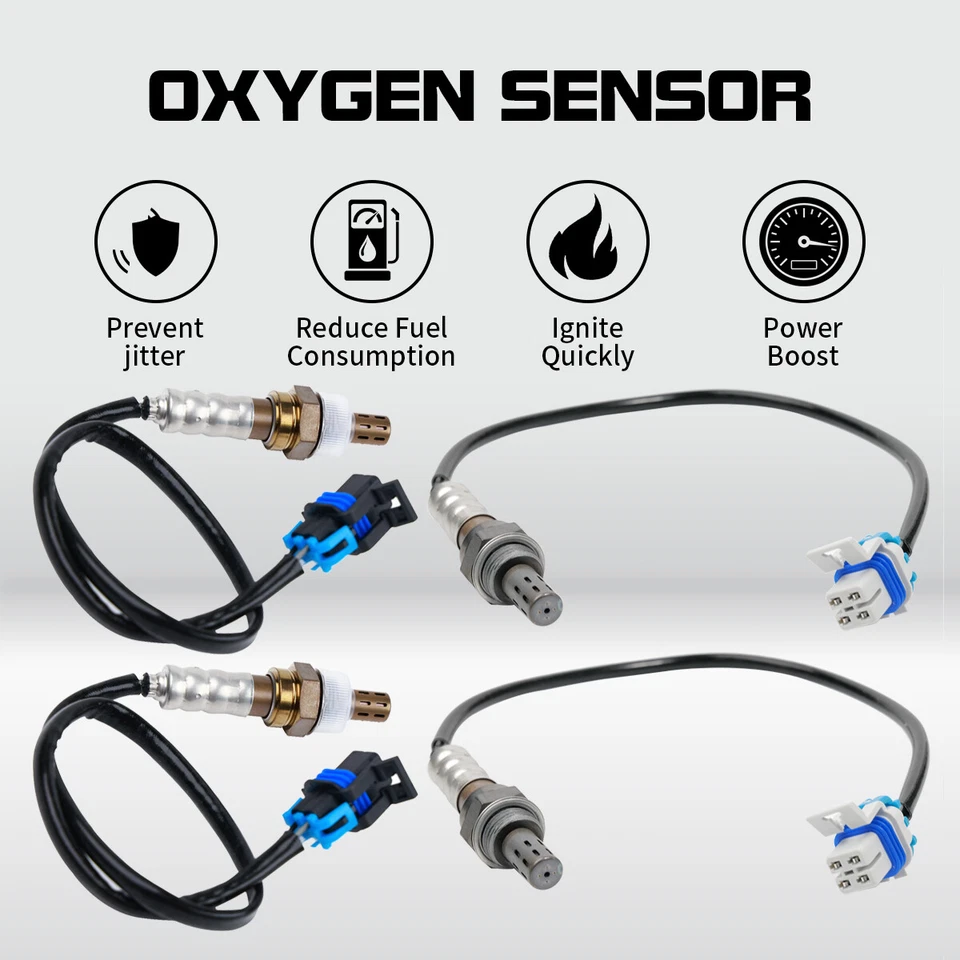 4 sensores de oxígeno OEM para Chevrolet Express 1500 2500 3500 y GMC Savana 1500 2500 Foto 3 de 4