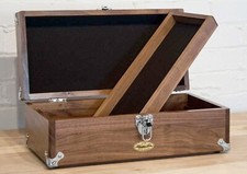 Gerstner & Sons Model 1600 Natural Walnut Tote Chest/Case USA MADE NO TARIFF!