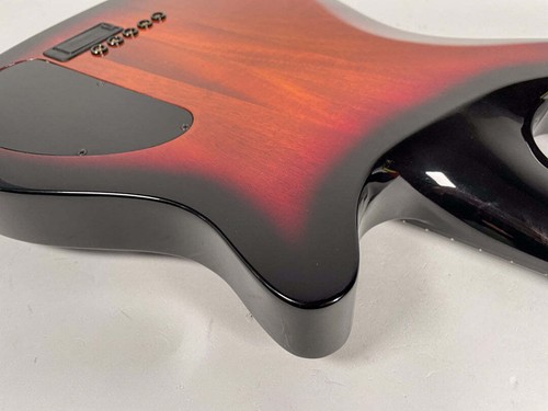 Circa 1990s Carvin AC50 Sunburst 5-String Semi-Hollow Bass w/OHSC - Picture 12 of 20