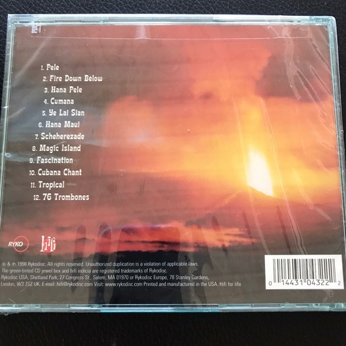ARTHUR LYMAN - The Legend of Pele Space Age , Jazz, CD 1998 , NEU & OVP - Bild 2 von 2