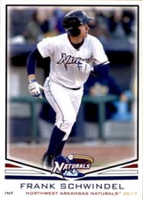 2017 Northwest Arkansas Naturals Grandstand #26 Frank Schwindel Livingston NJ