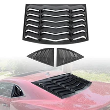 Rear and Side Window Louvers SunShade Cover For Chevy Chevrolet Camaro 2010-2015