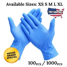 Dentistry Nitrile Exam/Medical Gloves Latex & Powder-Free Non-Sterile Textured