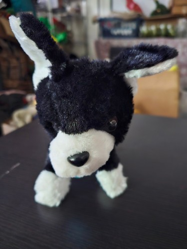 JUSTICE 9” Poseable Plush Paige Boston Terrier Dog Stuffie - Picture 5 of 5