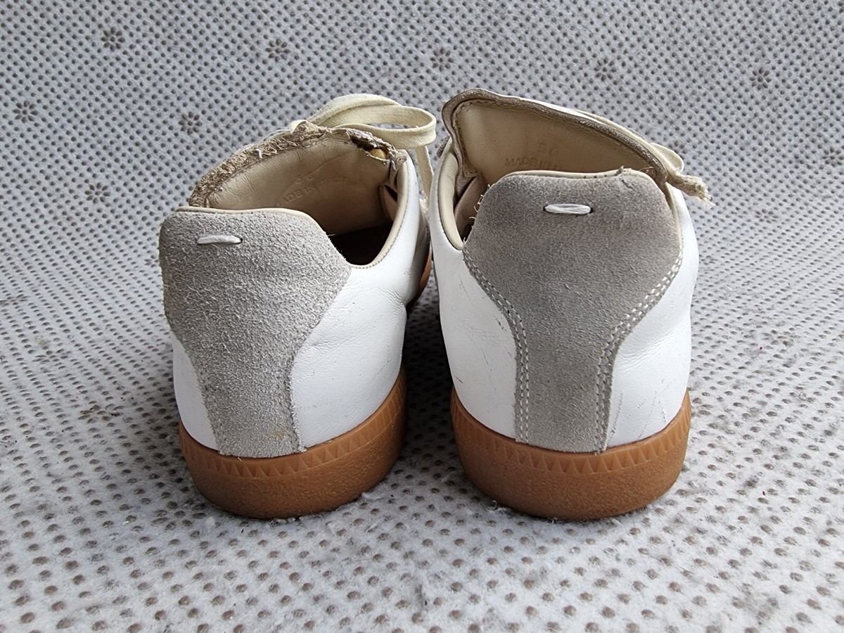 MAISON MARGIELA Replica Leather/Suede Sneakers Size 36 | eBay
