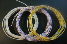 3 X 15ft - 16 Awg Stranded Mil Spec 600V Silver Plated Copper Teflon/PTFE Wire