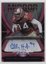 2021 Certified Mirror Signatures Pink 23/40 Charles Haley #MS-CH Auto HOF 8gd