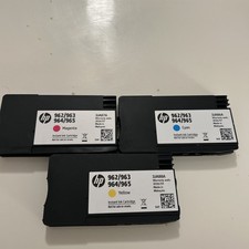Genuine HP 962/963/964/965 Instant Ink Cyan, Magenta, Yellow - 06/2026 New