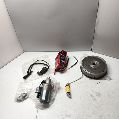 #ad Electric Start Kit Starter Motor Coil Flywheel For Honda 13HP GX390 *UNTESTED* $69.00