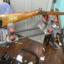 Invest arms Hawken Muzzleloader Lock, Stock & Brass. 15/16” Barrel Channel.