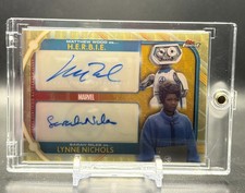 2026 Topps Finest Marvel H.E.R.B.I.E. Lynne Nichols Superfractor 1/1 Dual AUTO
