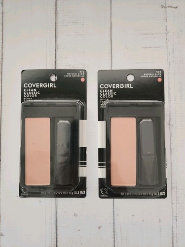 2× CoverGirl Clean Classic Color Blush #570 Natural Glow