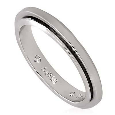 Piaget Possession 18K White Gold Wedding Ring, Size 48