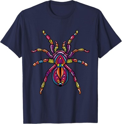Psychedelic Tarantula Spider Illustration Lover Owner Gift T-Shirt Hoodie