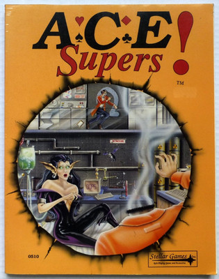 C3 ACE Agents RPG - Sourcebook ACE Supers! Stellar Games