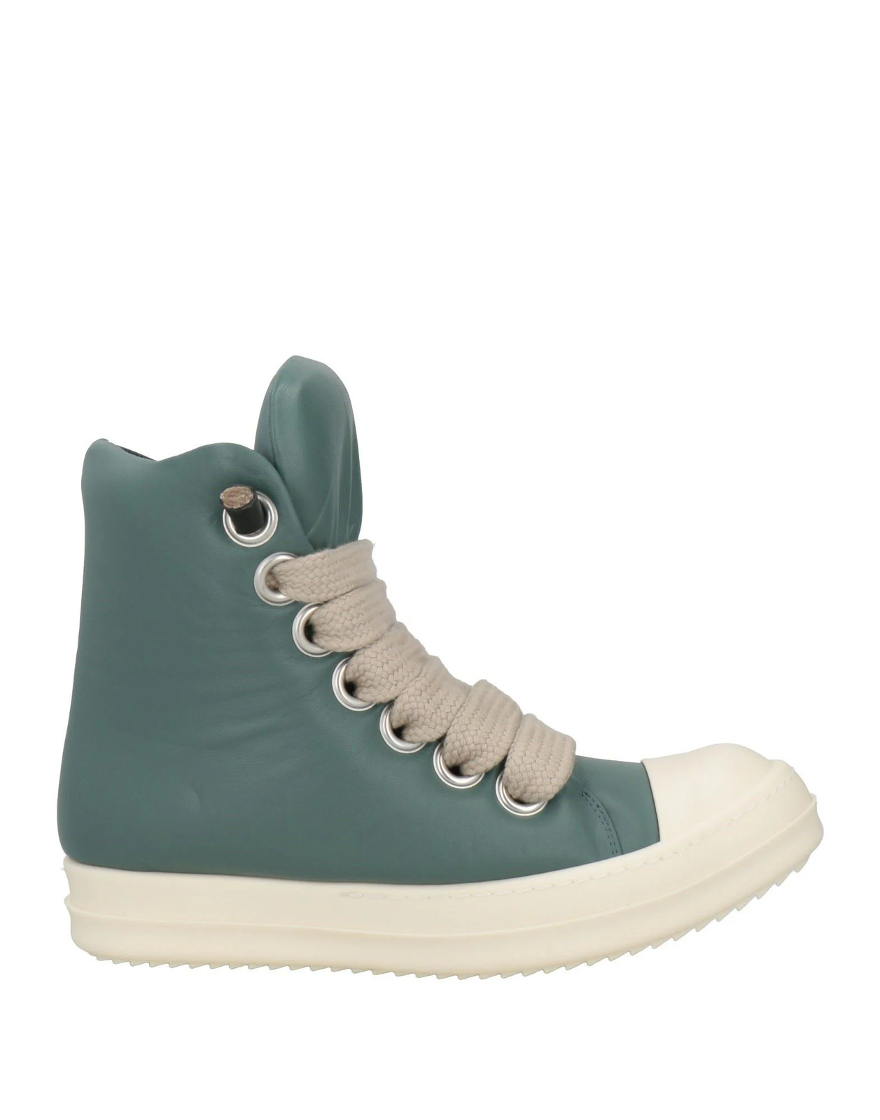 Rick Owens - Women - Leather Trainers - Deep teal
