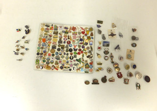 Large Mixed Collection Of Badges And Pins #F1