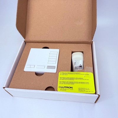 Lutron RR-T5RL-SW Radio Ra2 TableTop 5 button keypad WHITE Price Ea NEW IN BOX