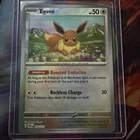 Pokémon Eevee TCG Master Ball Pattern 074/131 Prismatic Evolutions Holo Card